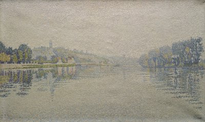 Vue de la Seine à Herblay, 1889 - Paul Signac