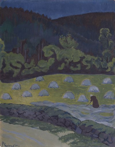 Fenaison au clair de lune - Paul Sérusier