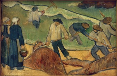 Paysage avec pêcheurs d