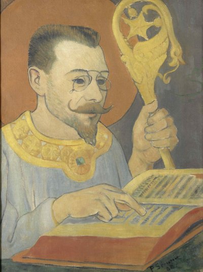 Portrait de Paul Ranson en costume Nabi, 1890 - Paul Sérusier