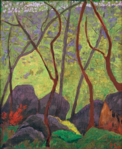 Rochers dans la forêt de Huelgoat - Paul Sérusier