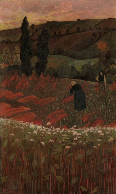 La récolte de sarrasin - Paul Sérusier