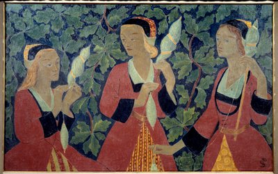 Les trois fileuses - Paul Sérusier