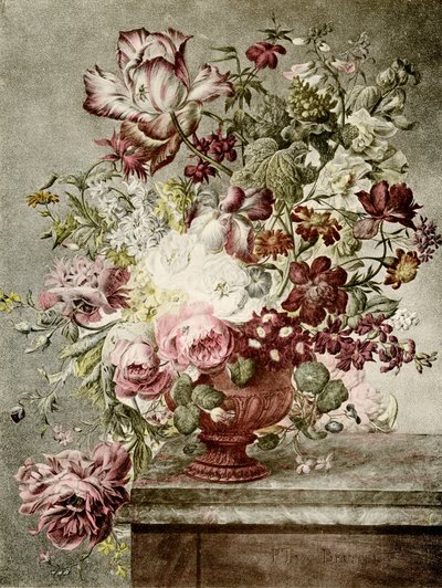 Peinture de fleurs - Paul Theodor van Brussel