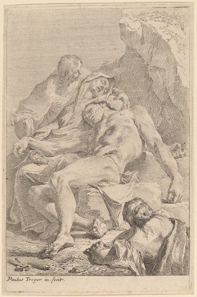 Pietà - Paul Troger