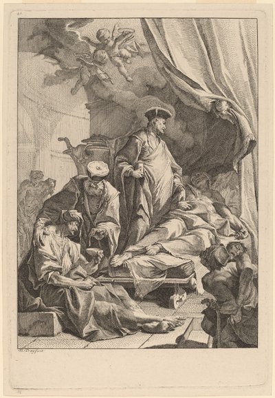 Saints Côme et Damien soignant les malades - Paul Troger