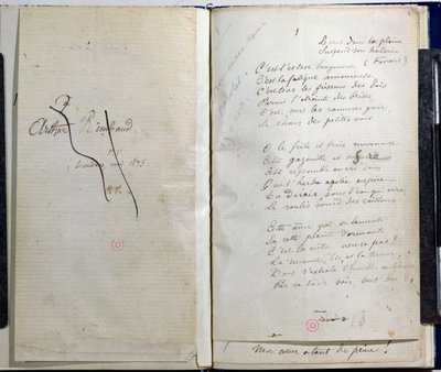 Pages manuscrites de 
