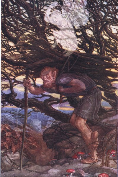 Et pourtant je dois maudire, illustration de La Tempête, 1908 - Paul Vincent Woodroffe