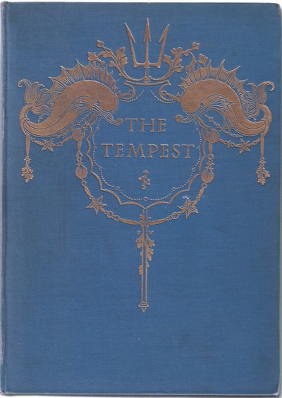 Conception de la couverture avant, illustration de La Tempête, 1908 - Paul Vincent Woodroffe