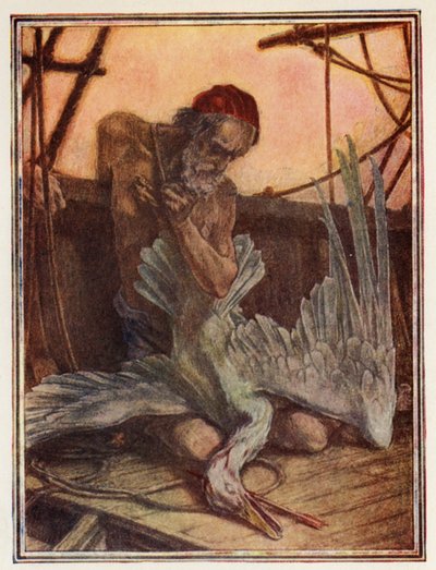 Illustration pour Le Marin Ancien de Coleridge - Paul Vincent Woodroffe