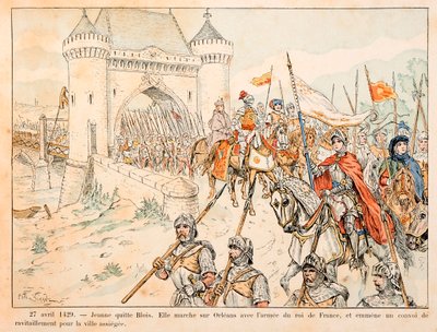 Illustration tirée du livre « Jeanne d