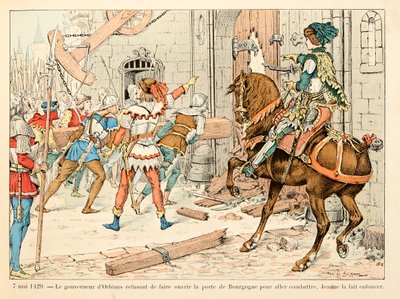 Illustration tirée du livre "Jeanne d