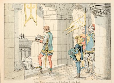 Illustration tirée du livre "Jeanne d