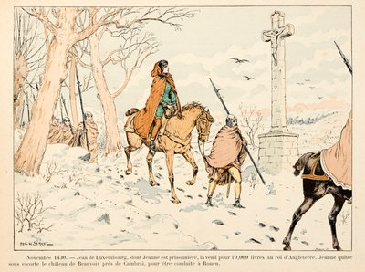 Illustration tirée du livre "Jeanne d