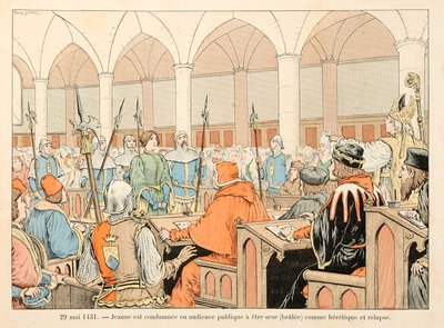 Illustration tirée du livre "Jeanne d