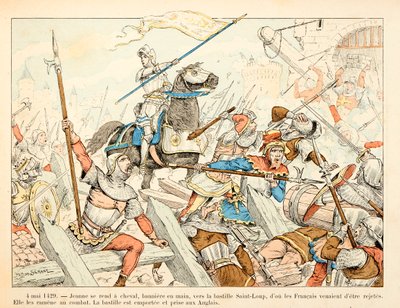 Illustration tirée du livre "Jeanne d