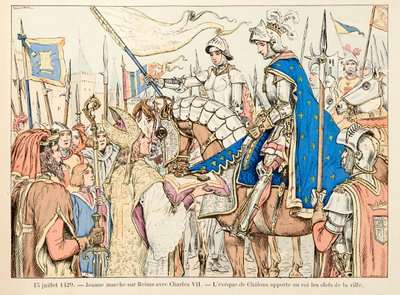 Illustration tirée du livre "Jeanne d