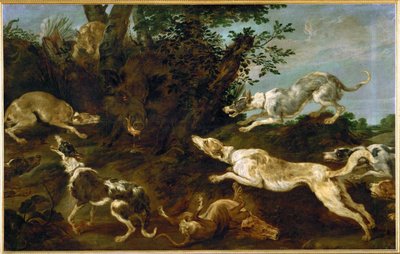 Chasse au sanglier - Paul de Vos