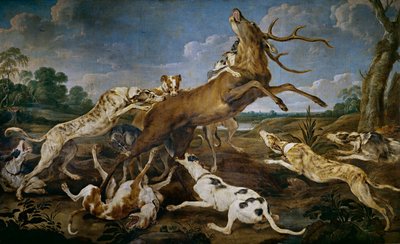 Chasse au cerf - Paul De Vos