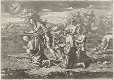 Baptême du Christ dans le Jourdain - Paul van Somer (II)