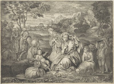 Moïse dans le panier de joncs - Paul van Somer (II)