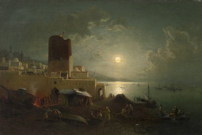 Vue de la tour de la Vierge à Bakou - Paul von Franken