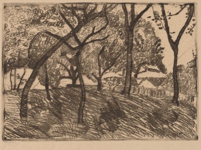 Paysage avec arbres - Paula Modersohn Becker