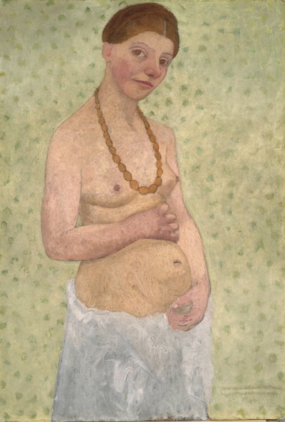 Autoportrait au sixième anniversaire de mariage, 1906 - Paula Modersohn Becker