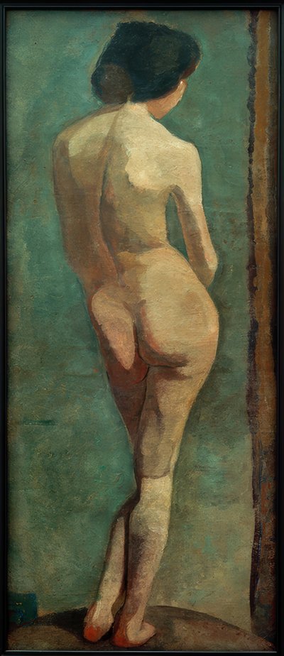 Nu féminin debout de dos - Paula Modersohn Becker