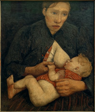 Mère allaitante - Paula Modersohn Becker