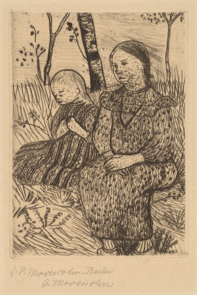Deux paysannes - Paula Modersohn Becker