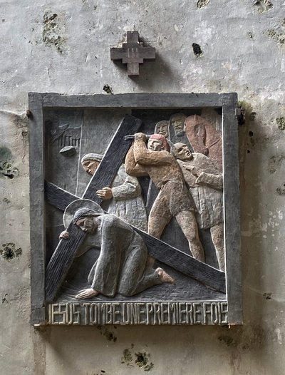 Chemin de croix, Église Saint-Mandet, Ferrière-sur-Larçon 1931 - Paule Richon