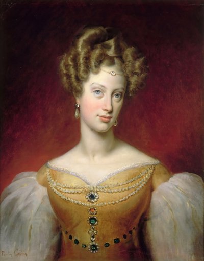 Princesse Caroline de Naples et de Sicile 1798-1870, Duchesse de Berry - Paulin Guérin