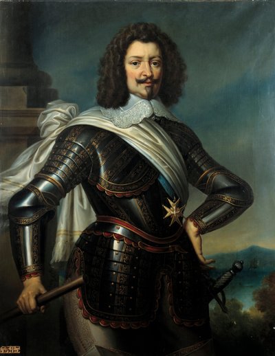 Portrait de Charles de Lorraine, prince de Joinville, duc de Joyeuse et 4ème duc de Guise - Paulin Jean Baptiste Guerin