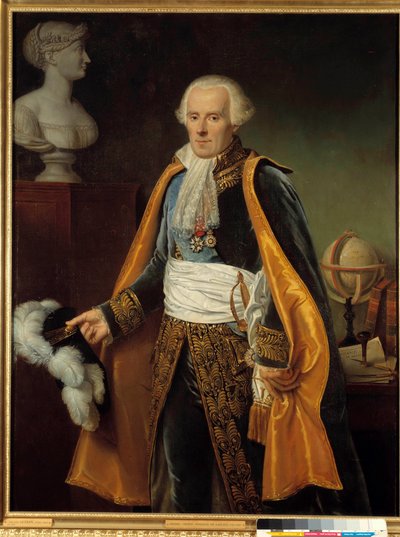 Portrait de Pierre Simon, Marquis de Laplace - Paulin Jean Baptiste Guerin