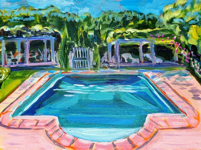 Piscine Sunny Garden - Pauline Wegman | Key and Sea Creative