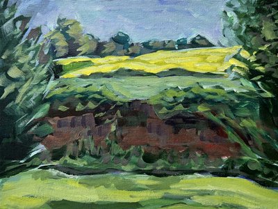 Champs de campagne pleins de vie - Pauline Wegman | Key and Sea Creative