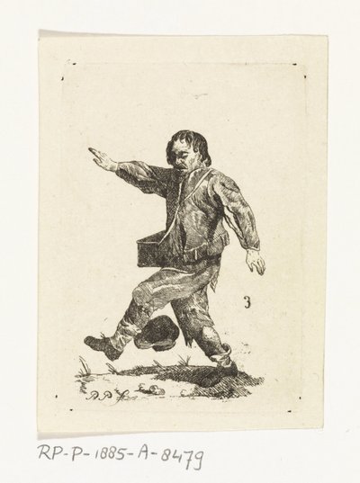 Homme marchant - Paulus Charles Gerard Poelman