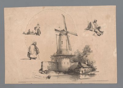 Moulin au bord de l