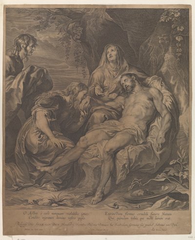La déploration du Christ - Paulus Pontius