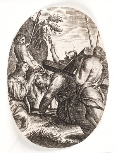 Le Christ portant la croix - Paulus Pontius