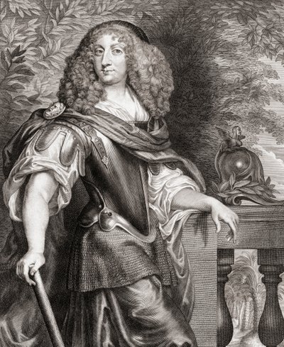 Christina ou Kristina, Reine de Suède. (impression) - Paulus Pontius