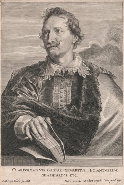 Clarissimus vir Gaspar Gevartius I.C. Antuerpiæ, Graphiarius etc. - Paulus Pontius