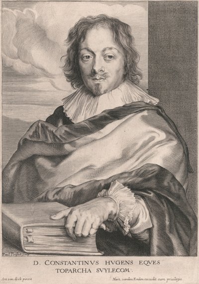 D. Constantinus Hugens Eques, Toparcha Suylecom - Paulus Pontius