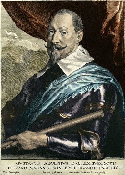 Gustaw II Adolfo Vasa - Paulus Pontius