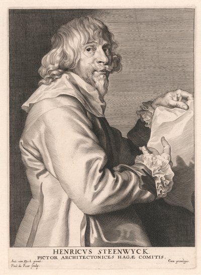 Henricus Steenwyck, Pictor Architectonices Hagæ Comitis - Paulus Pontius
