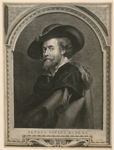 Portrait de Pierre Paul Rubens - Paulus Pontius