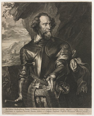 Portrait de Henry, Comte van den Berghe - Paulus Pontius