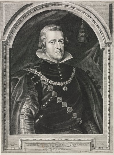 Portrait de Philippe IV - Paulus Pontius
