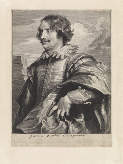 Portrait du graveur Paulus Pontius - Paulus Pontius